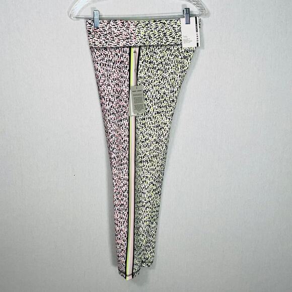 DKNY Sport Confetti Print High Waist 7/8 Tights xl - Picture 9 of 12